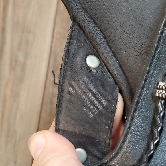 Minnetonka Womens leather flip flop flats sz 9M - Picture 9 of 10